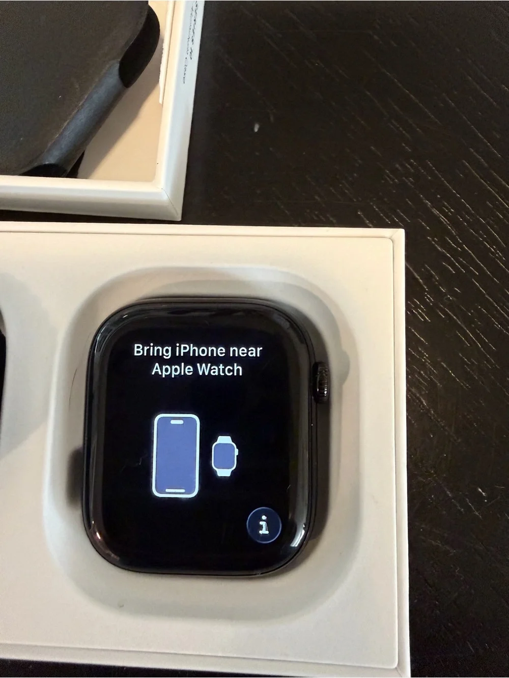 Apple Watch Series 10 - 46mm Jet Black Aluminum GPS, LIKE NEW IN BOX